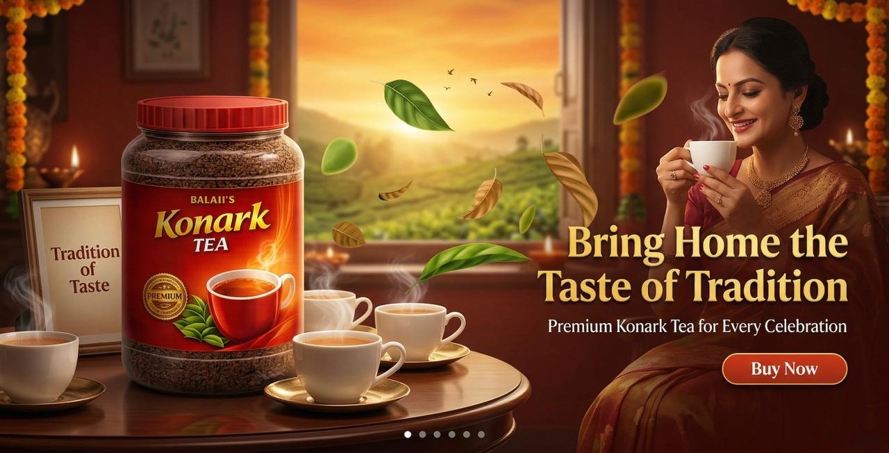 Konark Tea hero banner
